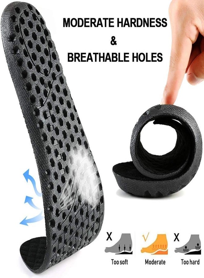 Ailaka Elastic Shock Absorbing Height Increasing Sports Shoe Insoles, Soft Breathable Honeycomb Orthotic Replacement Inserts for Men & Women - Image 3